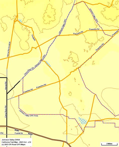 Johnson Valley, CA Map & Directions